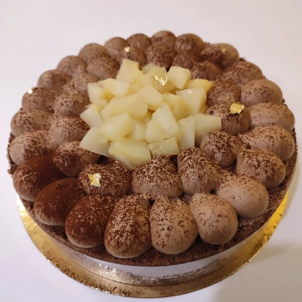 Charlotte poire-chocolat